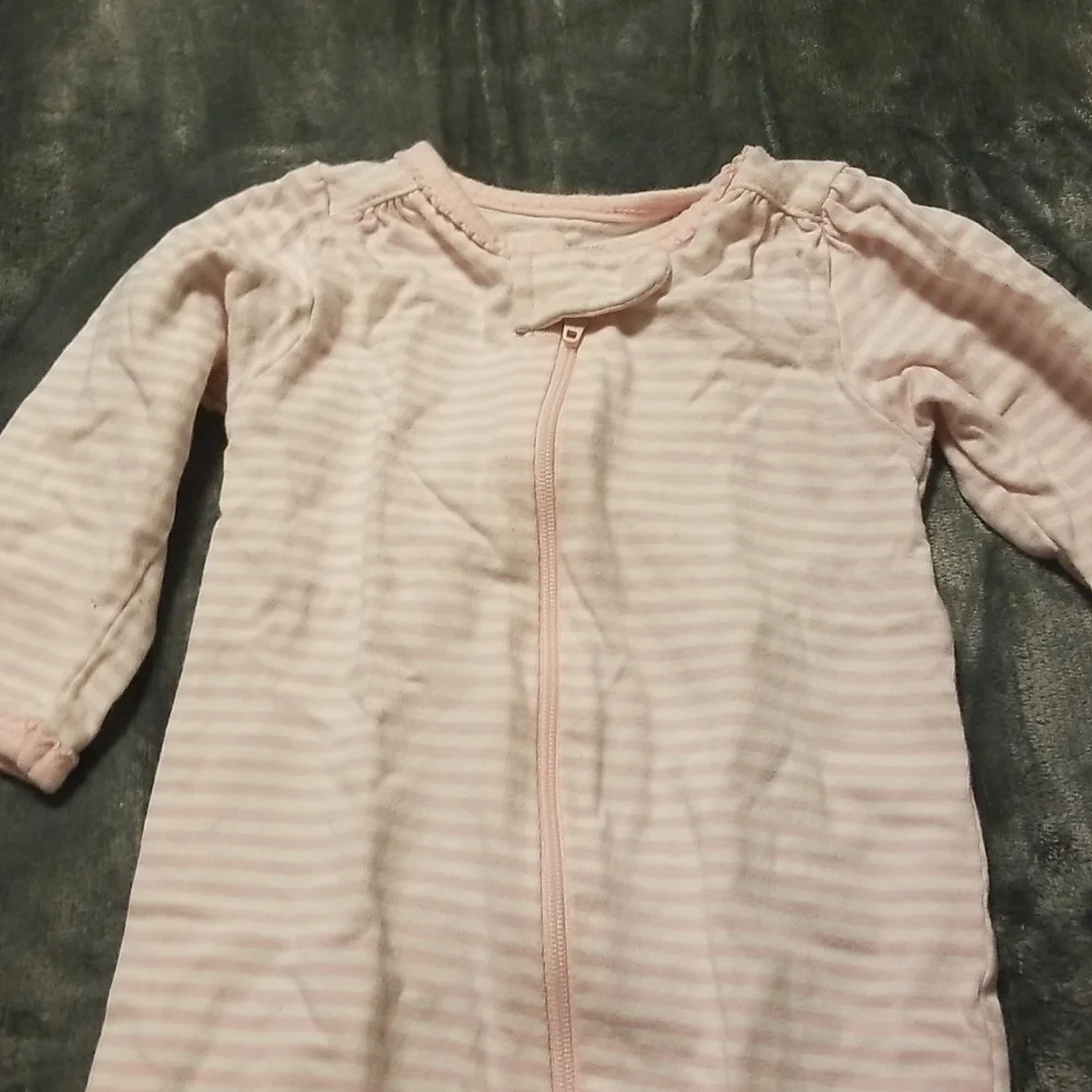 Carter's Baby Girl's Stripe Sleeper